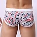 NEARTIME Men's Underwear, Men Elastic Soft Boxer Briefs Shorts Bulge Pouch (M, White) ...