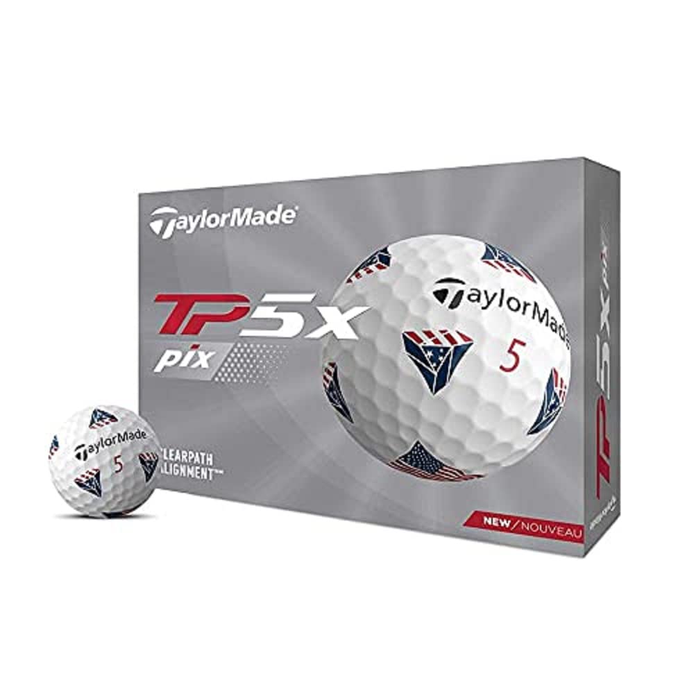 TaylorMade TM21 TP5x pix2.0 USA,White