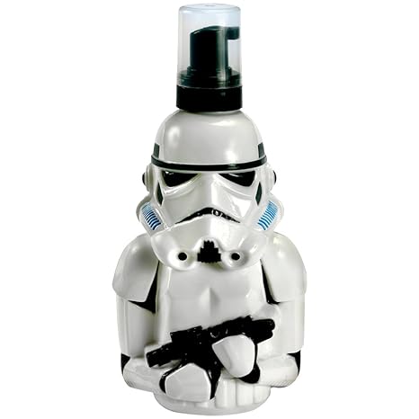 Disney Star Wars Stormtrooper Schaumbad und Shampoo 3D Figur mit Spender, 1er Pack (1 x 250 g)