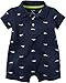 Carters Boys NB-24 Months Whale Polo Romper