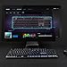 AUKEY RGB Mechanical Gaming Keyboard with [Brown Switches] [Programmable Keys] Anti-Ghosting 104-Key USB Wired Keyboard for PC