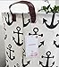 CLOCOR Anchor Laundry Hamper,Kids Toy Baskets,Collapsible Storage Bin for Baby Boys and Girls, Bedroom Decor,Nursery,Gift Basket(Anchor)