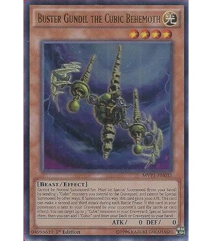 Yu-Gi-Oh! Crimson Nova The Dark Cubic Lord - MVP1-ENS39 Secret Rare 1st Edition Trading Card - View #7