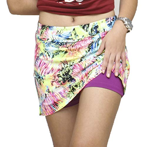 ryandrew Skort for Women Lightweight Activewear Skirt for Running Tennis Golf Workout Casual (Splatter Paint, L) - Thumbnail 7