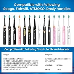 Charcoal Toothbrush Heads, Electric Toothbrush