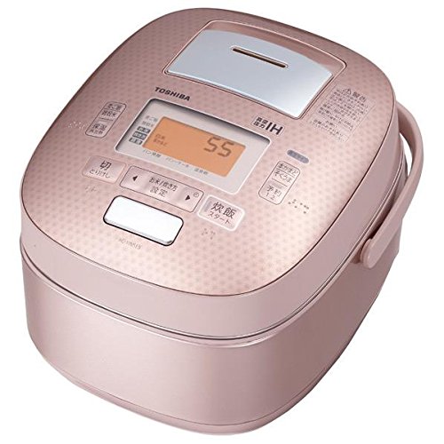 TOSHIBA IH炊飯器 RC-10VSE3 ピンク 東芝 Kual 真空圧力かまど炊き エディオンオリジナルモデル RC-10VSE3