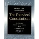 The Founders' Constitution, Volume 5