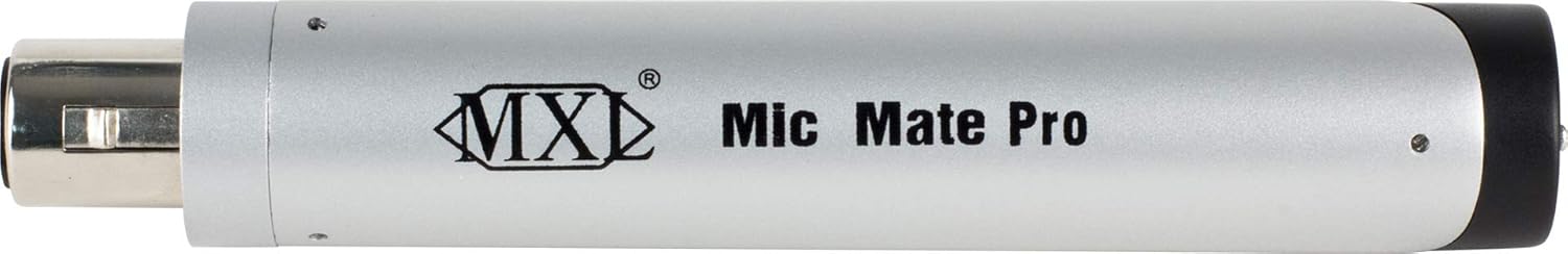 MXL MIC MATE PRO USB Microphone Adapter, Silver - Image 4