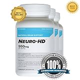 Neuro-HD (60 Capsules) (3 Pack) - Best Brain Supplement for Neural and Cognitive Enhancement by Cellusyn