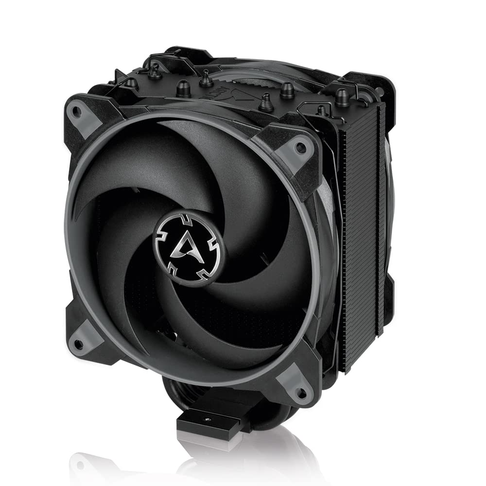 ARCTIC Freezer 34 eSports DUO - Tower CPU Cooler with BioniX P-Series case fan in push-pull, 120 mm PWM fan, for Intel and AMD socket, LGA1700 compatible - Grey