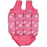 Splash About Collections Float Suit - Adjustable Buoyancy, 1-6 Years ( 2-4 Years (Chest: 56cm   Length: 40cm)), Pink Blossom