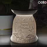 Cello Special Friend Woodlands Tealight Wax Melt Oil Burner Porcelain view 8