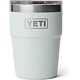 YETI Rambler 16 oz Stackable Tumbler, Vacuum Insulated, Stainless Steel with MagSlider Lid | Stackable, Vacuum Insulated, MagSlider Lid, Stackable, Vacuum Insulated, MagSlider Lid