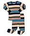 Leveret Striped 2 Piece Pajama Set 100% Cotton (5 Toddler, Colorful)