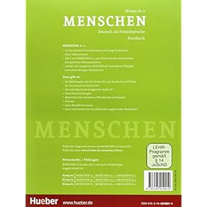 MENSCHEN A1.2 KURSBU.+DVD+GLOSA. HUEBER