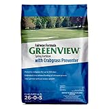 GreenView 2129829 Fairway Formula Spring Fertilizer + Crabgrass Preventer, 17 lb. -Covers 5,000 sq. ft