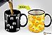 Cortunex Color Changing Coffee Mug - 11 Oz Ceramic Heat Sensitive Mug with Funny Yellow Cartoon Smiley Faces - Funny Mug for Friends Kids Men Women| Unique Color Coffee Tea Cup