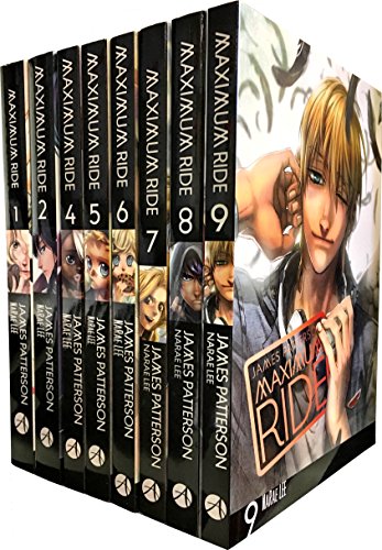James Patterson Maximum Ride Manga Series 8 Books Collection Set