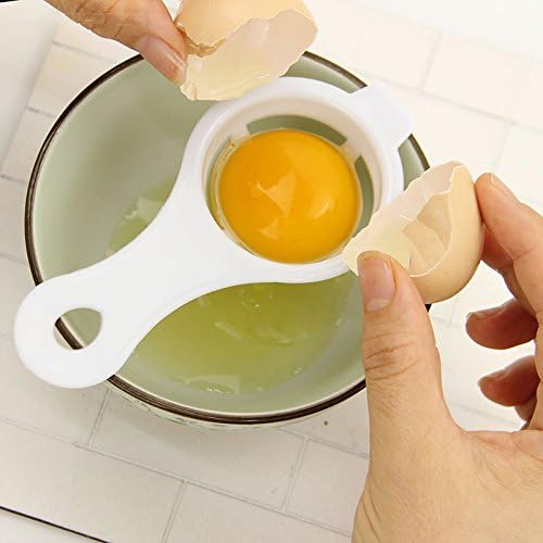 FOUR PACK Egg Yolk Separator - Easily Keep Cholesterol Under Control - Simplify and Speed Up Your Cooking and Baking Process - No More Egg Spillage