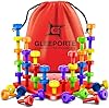 30pcs Stacking Peg Board Set Toy,Tuddler Toddler Peg Board Sensory Toys Educational Gift 30 Pegs And Drawstring Backpackfine Motor Skills Toys Educational Toys - View #7
