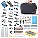 HSU Development Kit for Raspberry Pi 3 Pi 4 and Arduino with 16 Different Sensor Modules,Hundreds Electronic Components,Other Necessary Accessories and Big Carrying Case (Advanced) primary