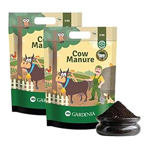 Ugaoo Cow Dung Manure Fertilizers for Plants & Home Gardening – 10 Kg