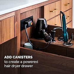 Docking Drawer Blade In-Drawer Outlet. (2) 15 amp