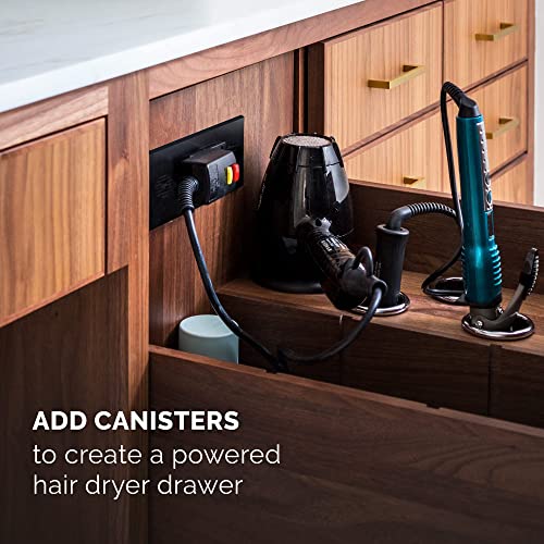 Docking Drawer Blade In-Drawer Outlet. (2) 15 amp