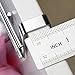 COLIBYOU 3 Packs Over The Cabinet Door Hooks, 5 Hooks Organizer Rack - Wardrobe Hanger - Kitchen Office Storage, Chrome Finish