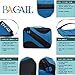 BAGAIL 6 Set Packing Cubes,Travel Luggage Packing Organizers(5set+Laundry bag Dark Blue)