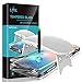 [2 Pack] L K Screen Protector for Samsung Galaxy S10, Tempered Glass [Support Fingerprint Unlock] [UV Light Installation] [3D Curved Edge]