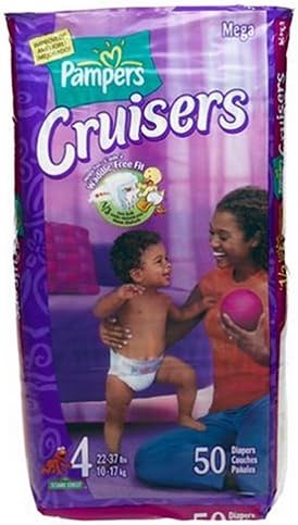 Pampers cruisers mega s4 * 50ct (037000419020)