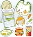 Jolee's Boutique Feeding Time Dimensional Stickers