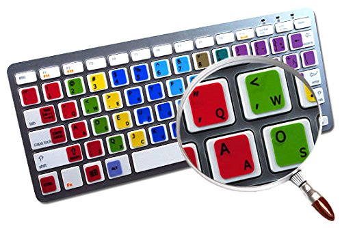 DVORAK LEARNING KEYBOARD STICKER FOR NOTEBOOK, DESKTOP AND LAPTOP