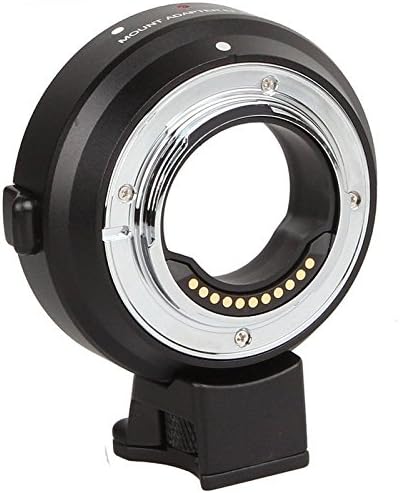CONXTRUE EF-MFT Electronic Aperture Control Lens Mount Adapter for Canon EF & EF-S to Olympus Pen E-P1 P2/3/5 E-PL1 OM-D E-M5 Panasonic LUMIX GH2/3/4 M4/3 Camera
