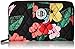Vera Bradley Women's Cotton Turnlock Wallet With RFID Protection, Havana Rose, One Size