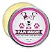 Paw Magic: Organic Natural Dog Paw Butter Moisturizer - Proven To Cure and Soothes Your Dog's Rough, Cracked, and Dry Paws Caused By Hyperkeratosis - 2 Ounce