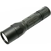 SureFire G2X Tactical Single-Output LED Flashlight with Tactical tailcap click switch, Black