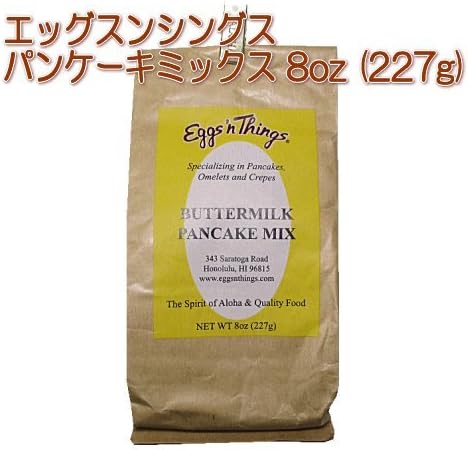 Amazon エッグスンシングス パンケーキミックス 8oz 227g Hawaii Eggs N Things Pancake Mix エッグスンシングス ホットケーキ ケーキミックス 通販