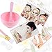 Face Mask Mixing Bowl Set with Silicone Facemask Brush, Stick Spatula Applicator, Liquid Powder Measuring Cup, Cosmetic Tool for Clay Mud Masks, Facial Steamer Treatment SPA Salon, Skin Body Care