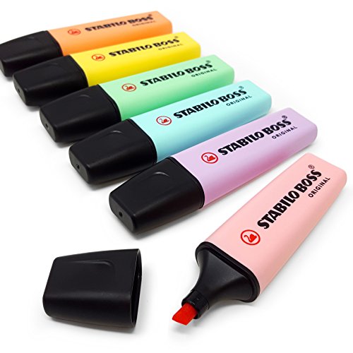 Buy STABILO BOSS Original Pastel Highlighter Pens Highlighter Markers
