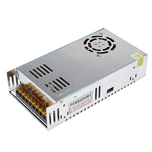 MYSWEETY 110/220V 12v 30a Dc Universal Regulated Switching Power Supply 360w for LED Strip Light CCTV Radio Computer Project