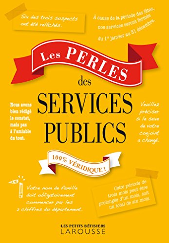 Les  perles des services publics