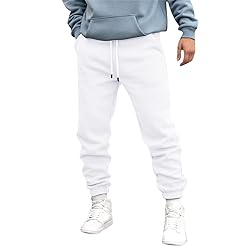 Men Scrub Pants Heavyweight Cotton Short Mens