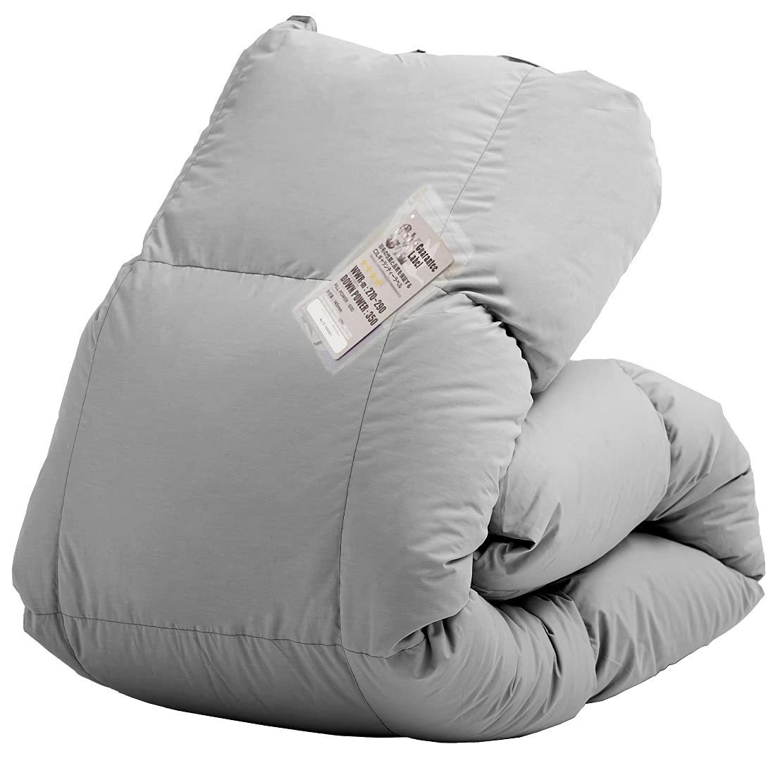 タンスのゲン 羽毛布団 シングル【コインランドリーで洗える！】 W防ダニ ダウン90％ 充填量1.0kg 日本製 7年保証 洗える ウォッシャブル 掛け布団 10119001(73565)商品画像