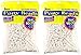 Darice 06121-2-02 1000 Count Pony Beads, 9mm, Opaque White (2 packs)