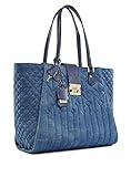 GUESS Women's Kalen Carryall Denim Tote