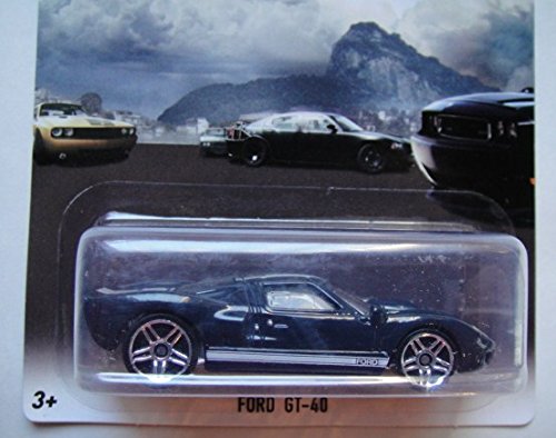 HOT WHEELS 2016 FAST & FURIOUS FAST FIVE BLUE FORD GT-40 5/8