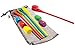 Egg and Spoon Relay Race Game - Fun Game for Kids Parties, Birthdays, Family Outings - Includes 6 Eggs, 6 Spoons, and Storage Bag - Six Assorted Colors - Egg n Spoon