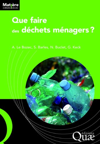 Que faire des déchets ménagers ?